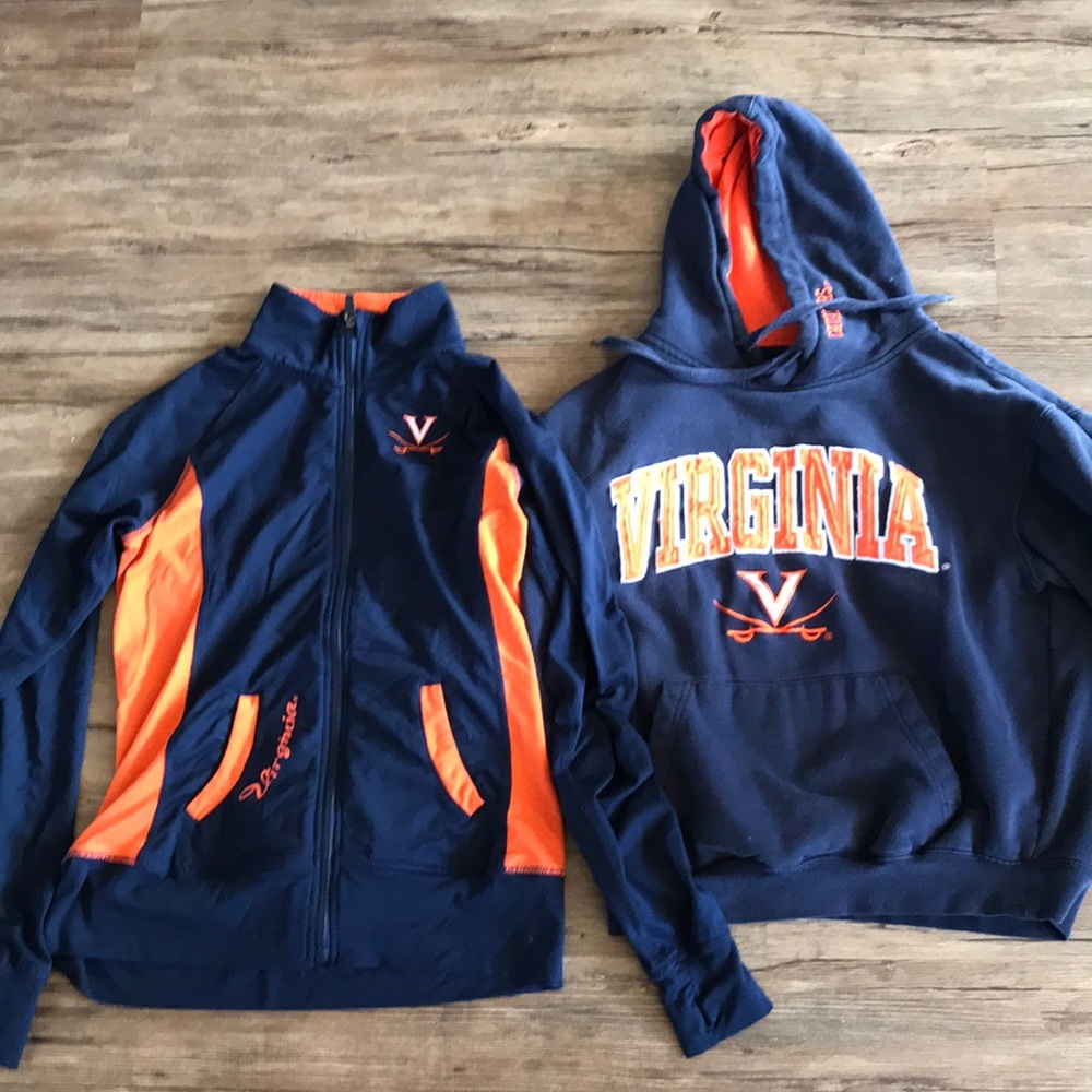 UVA hoodie and jacket bundle